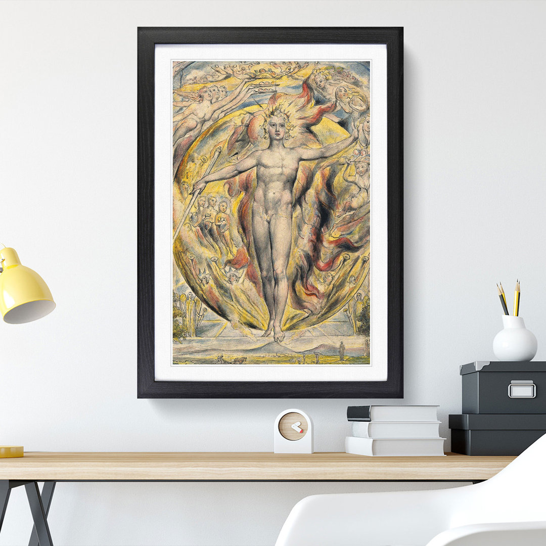Sun at His Eastern Gate by William Blake - Picture Frame Painting