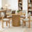 43.3'' Round Pedestal Dining Table-2129888153