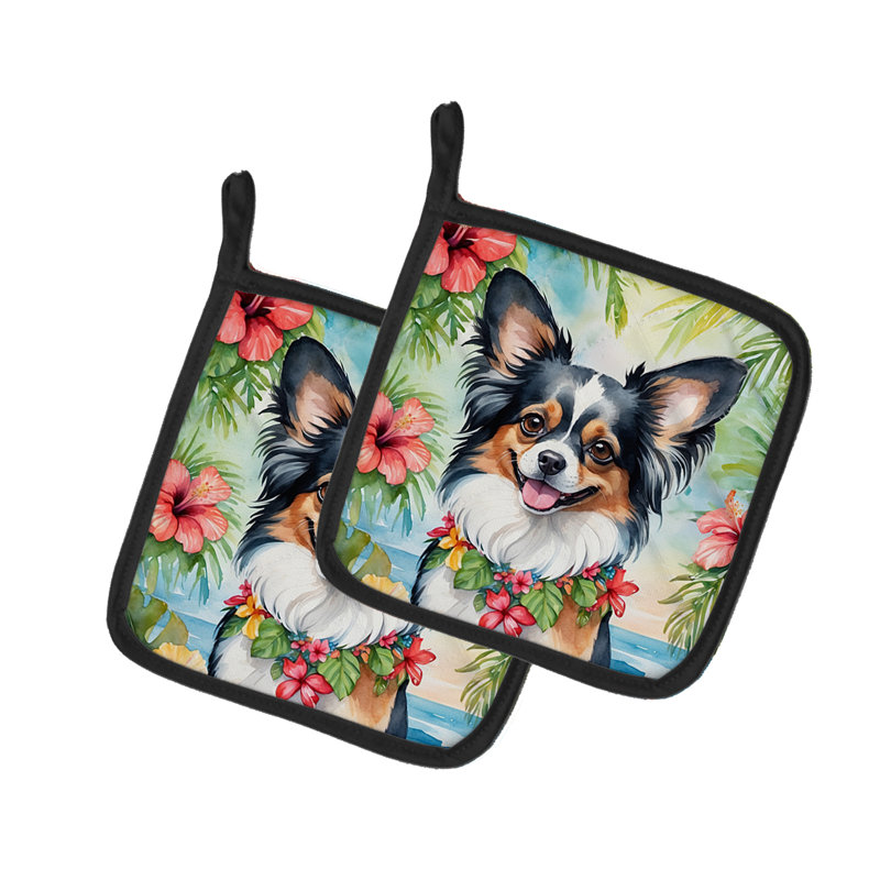 Paire de poignées Papillon Luau