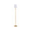 Quatrefoil Floor Lamp - Gold Leaf