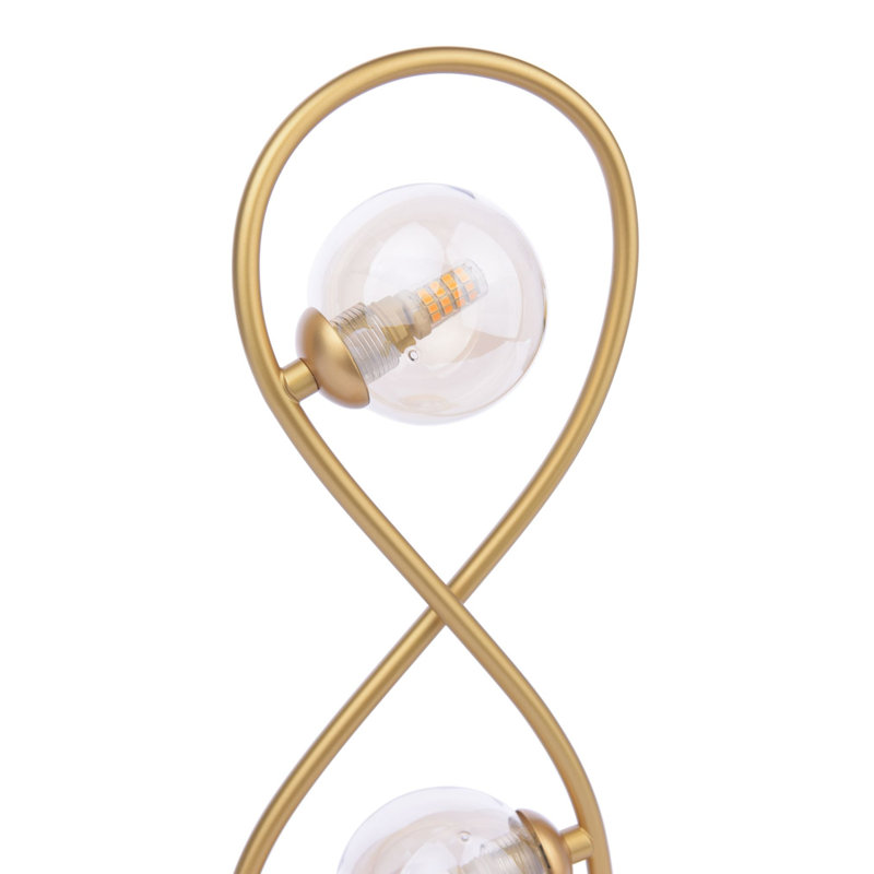 Metal Table Lamp, Gold