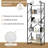 Rego 62.2" H x 23.6" W Etagere Bookcase-171190892