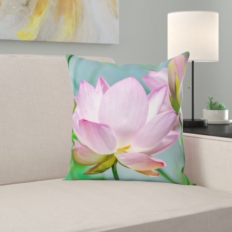 Housse et insert de coussin carré Water Lily