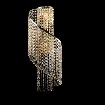 Plafonnier encastré à 2 lumières à intensité variable