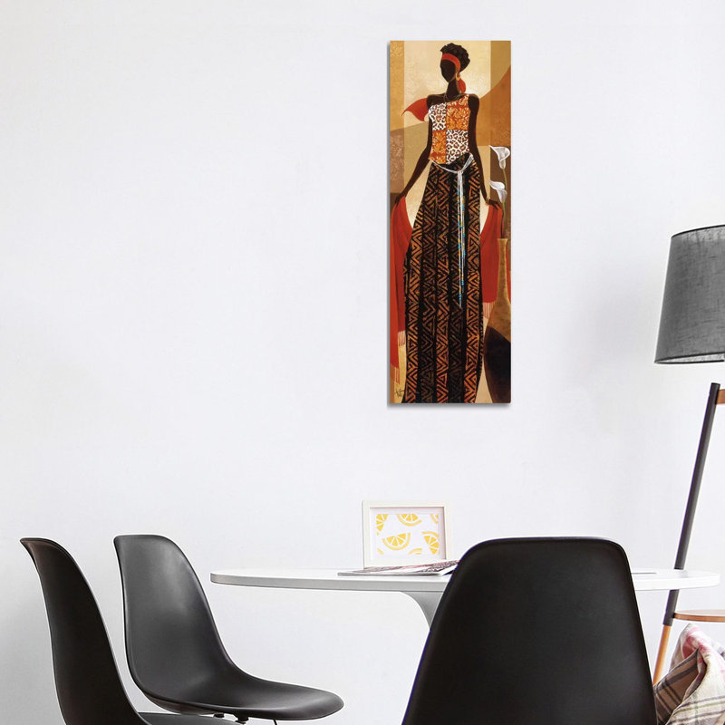 Malaika by Keith Mallett - Wrapped Canvas Panoramic Gallery-Wrapped Canvas Giclée, 121.92 cm H x 40.64 cm W x 1.91 cm D