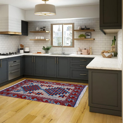 Butte Geometric Hand Woven 70cm X 110cm Area Rug