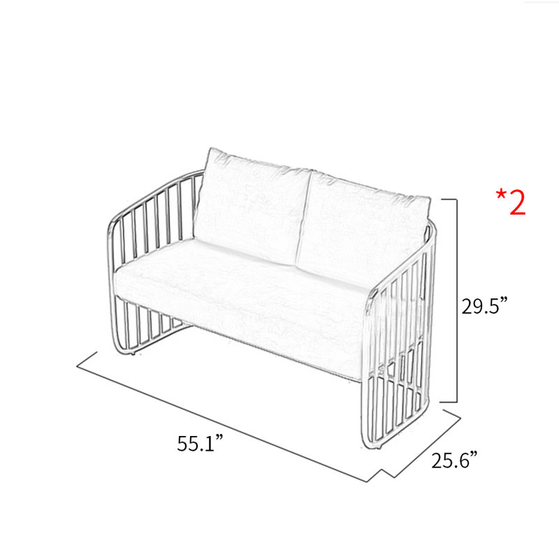 Banc de rangement pour restaurant simple Dessert Shop Cafe, Gris