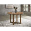 Modern Round Dining Table with X-Cross Base