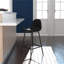 Henrine Upholstered Counter Stool with Metal Frame-1118811361