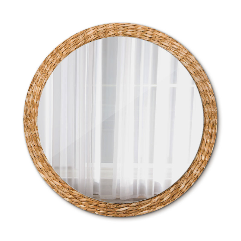 Huldar Glass Flat Wall Mirror