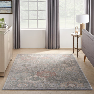 Wool Floral Indoor Rug