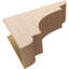 New Brighton cèdre brut grain de bois TimberThane Corbel, apprêté brun clair-88292360