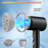 1875w Ionic Hair Dryer With Diffuser & Concentrator, Turbo Motor