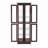 Display Cabinet,Glass Storage Cabinet Glass Wine cabinet Wood Frame-1580103692