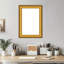 Colonial Embossed Gold Framed Dry Erase Magnetic Board Organization Boards-114295296