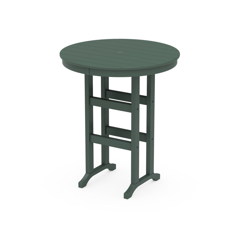 Table de bar POLYWOOD, Vert forêt, 36 po
