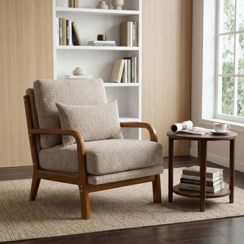 Chaise longue en bois, Camel