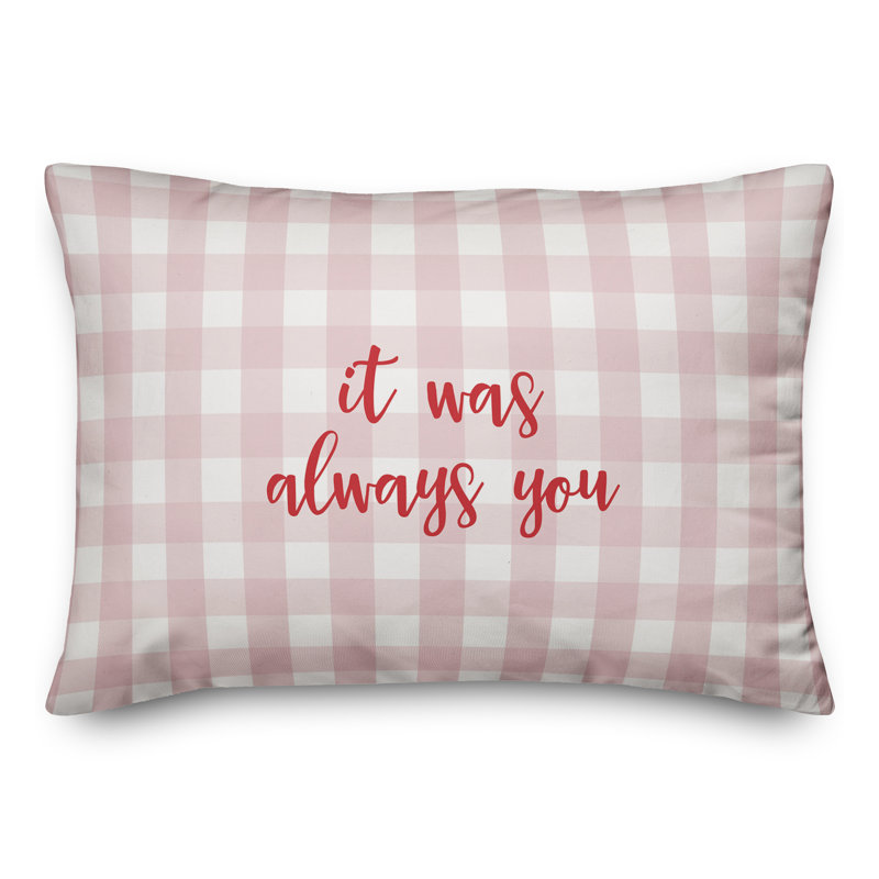  Coussin It It Always Always You, Rouge / rose