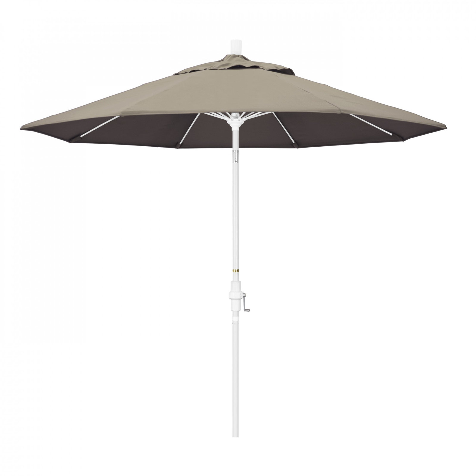 Roverta 108'' Sunbrella® Outdoor Umbrella, Taupe