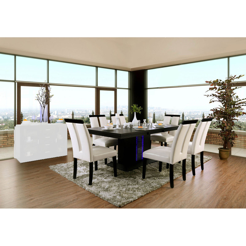Azaraya 6 - Person Pedestal Dining Set