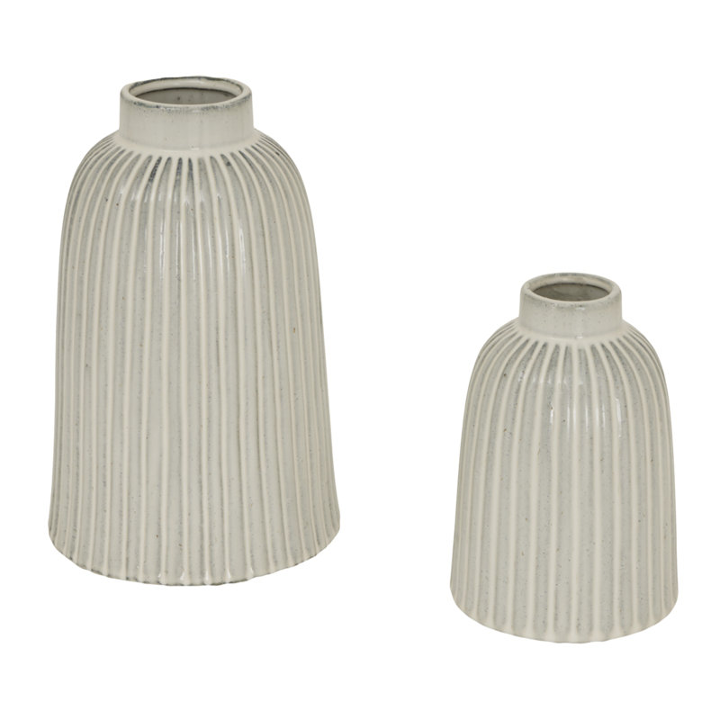 Catheline Handmade Ceramic Table Vase, 30cm H x 19cm W x 19cm D