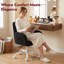 Chaise de bureau en velours Vanity Chair-129929496