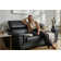 Syniya Genuine Leather Sofa