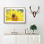 Bee Collecting Pollen - Single Picture Frame Painting on MDF-56628182-56628176