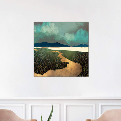 Distant Land 1 Piece Wrapped Canvas Wall Art