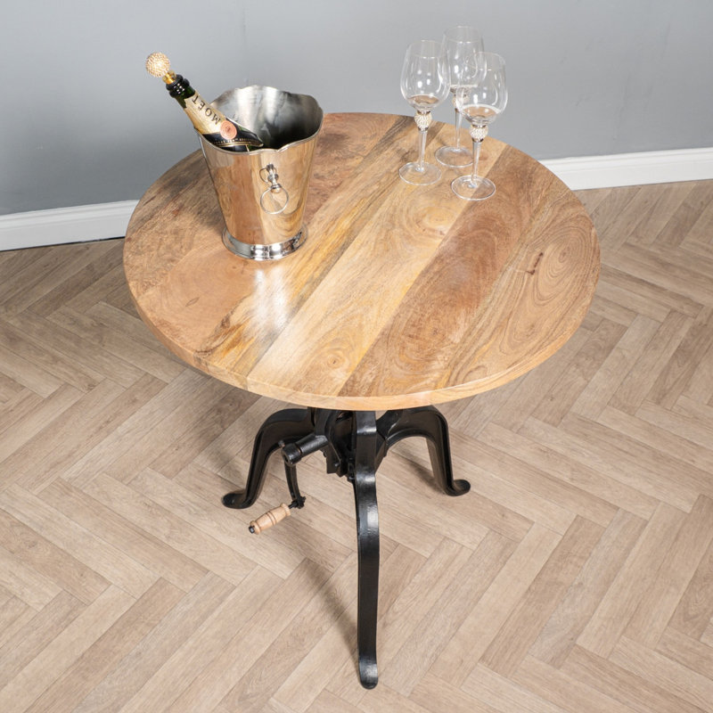 Achary Round Solid Wood Dining Table