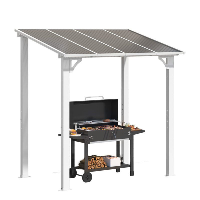 Aluminum Pergola with Canopy