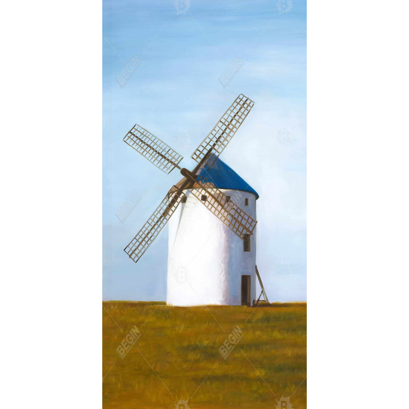 Big windmill - 15.75"x31.50" Desk mat
