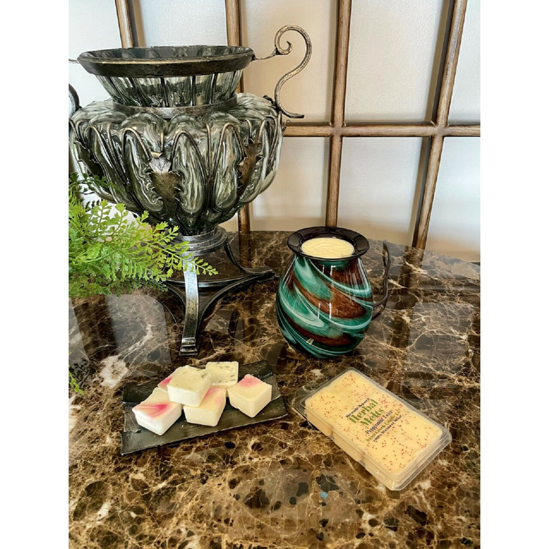 Cire fondue à la bruine parfumée