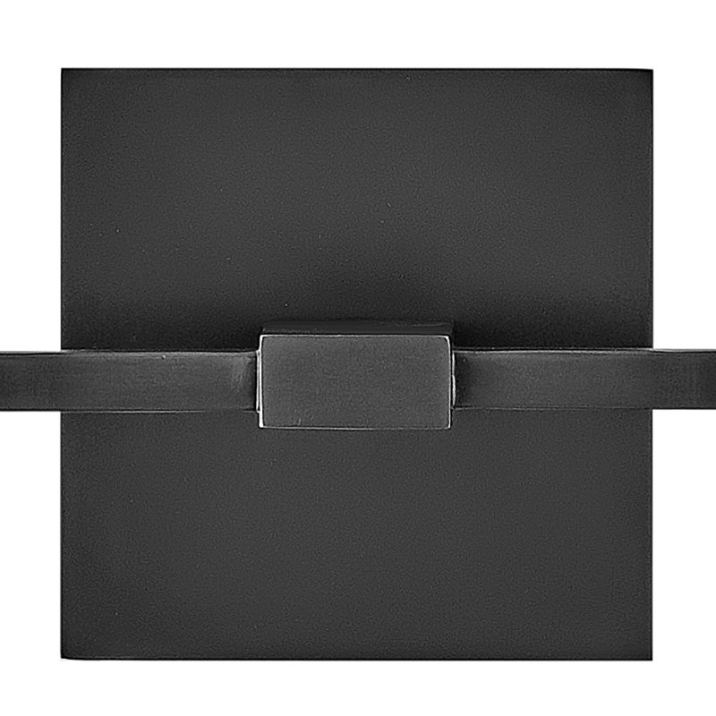 Meuble-lavabo à deux lumières, Oxyde noir