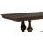 Wandie Rectangular Trestle Dining Table Dark Oak