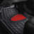 Premium Tall Channel Trimmable Non-Slip Rubber Floor Mats Full Set-358997856