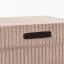 Porte-réservoir / table d'appoint 16,15 po x 20 po, travertin naturel
