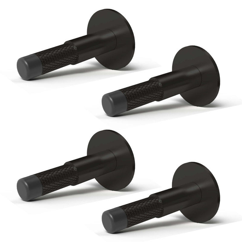 Mega Handles, Noir mat, Paquet de 4