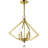 4 - Light Geometric Chandelier