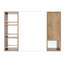 Armoire à pharmacie murale 39,4 "avec rangement, armoire à pharmacie murale avec porte miroir