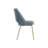 Aegean 19'' H Fabric Upholstered Parsons Chair - Blue-481083047