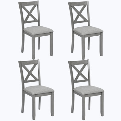 Chaises de cuisine avec siège rembourré, chaise d'appoint pour la salle à manger