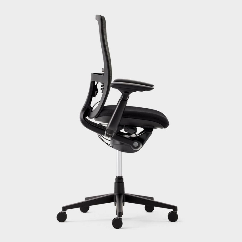Haworth Zody Digital Knit Office Chair - Dual Posture with Lumbar Support, Onyx 