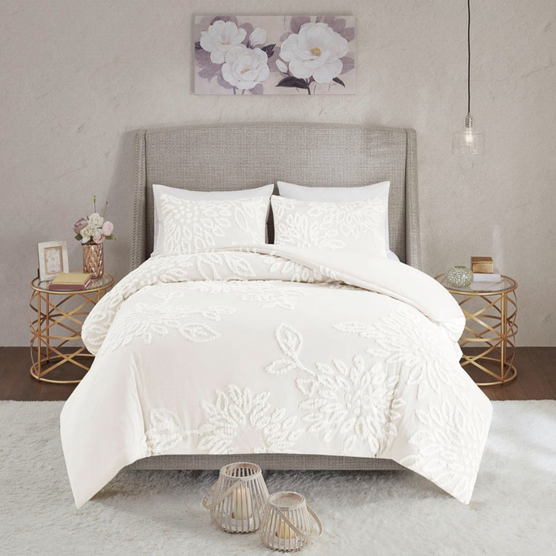 Ensemble de housse de couette pour lit très confortable en coton