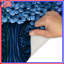 Tapis de bain arbre bleu-906172242