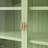 Glass Doors Modern Two-Door Wall Cabinet With Featuring Three-Tier Storage-760492365