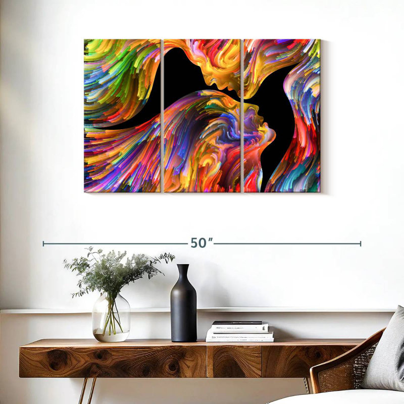 Avery Abstract Affection, H 24 po x l 38 po