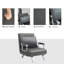 Canapé-lit pliant convertible 5 positions HOMcom