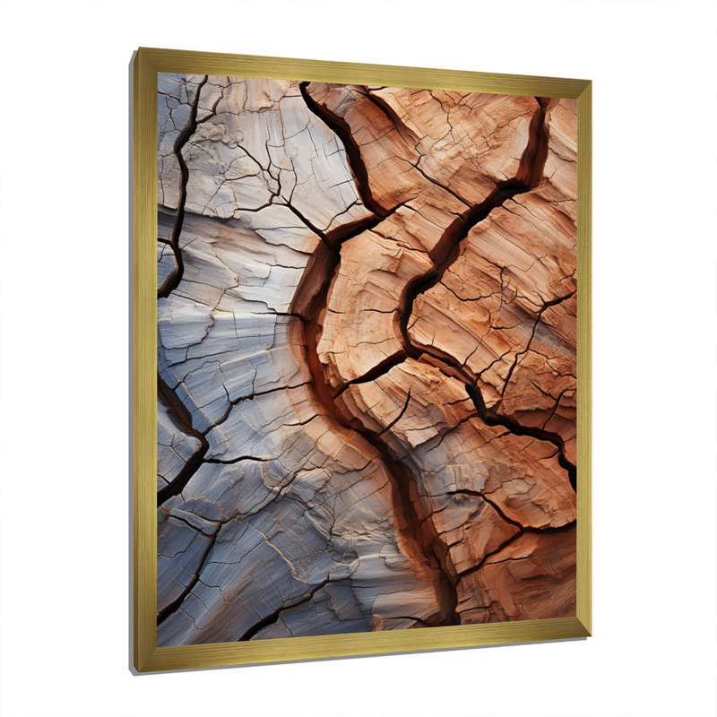 Lajayvar, désert du sable I, reproduction d'art sur toile, H 40 po x l 30 po x P 1,5 po, Or