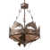 Rustic Lodge 2 - Light Chandelier